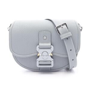 Dior GALLOP Shoulder Bag Leather Blue